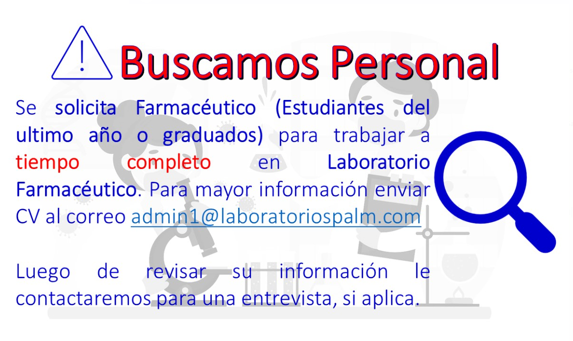 Anuncio Vacante